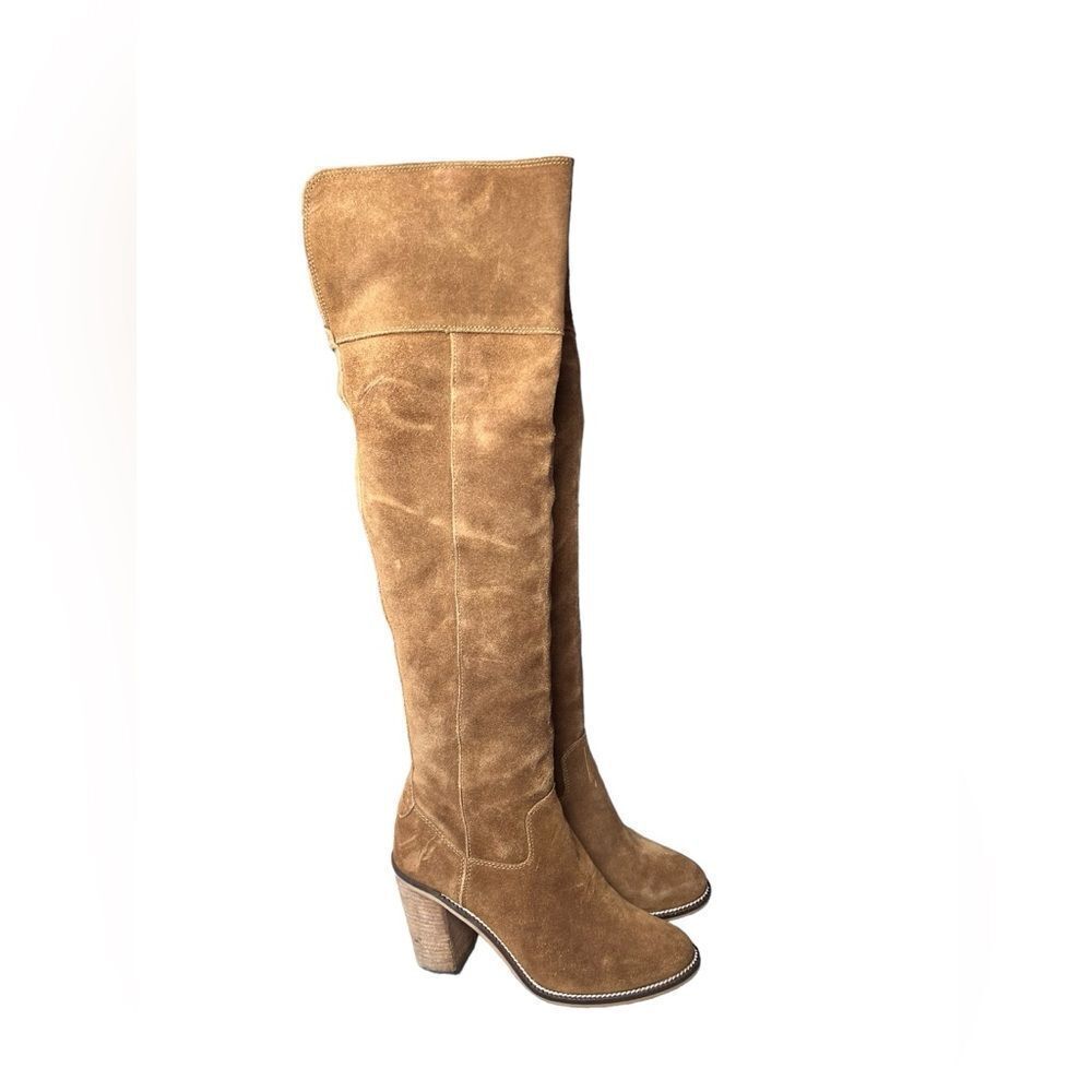 Steve Madden Orlando suede over the knee boots size 7.5
